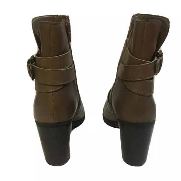 Naturalizer Karlie Women’s Leather Mid Calf Boots - Picture 2 of 8